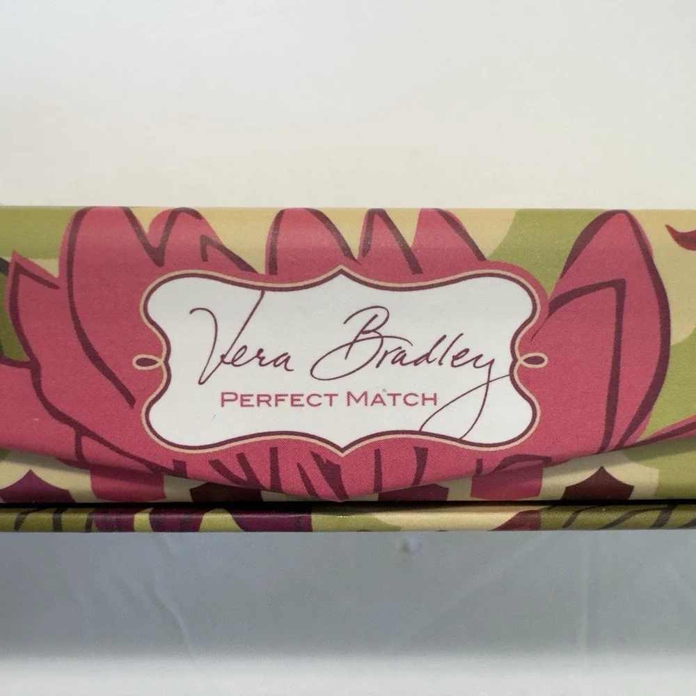 Vera Bradley Perfect Match Pen & Pencil Set Hello Dahlia! Pattern‎